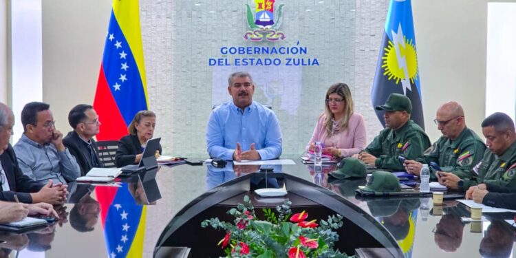 Gobernador Luis Caldera preside sesióndel Consejo Regional de Economía del Zulia para impulsar el desarrollo del estado