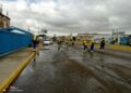 Despliegue de la Alcaldía de MaracaiboIMA despejó desechos arrastrados por la lluvia en adyacencias del Terminal de Pasajeros