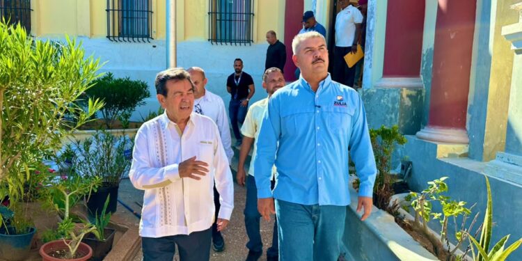 Rumbo a los 90 años: Gobernador Luis Caldera inspeccionael plan de restauración del Museo General Rafael Urdaneta