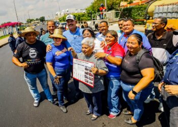 Gobernador Luis Caldera despliega plan de vialidad en el casco central de Maracaibo con 11 mil toneladas de asfalto